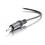 Cables To Go Audio cable - mini-phone stereo 3.5 mm &nbsp;(M) - mini-phone stereo 3.5 mm &nbsp;(M) - 3 ft - shielded - black 40412